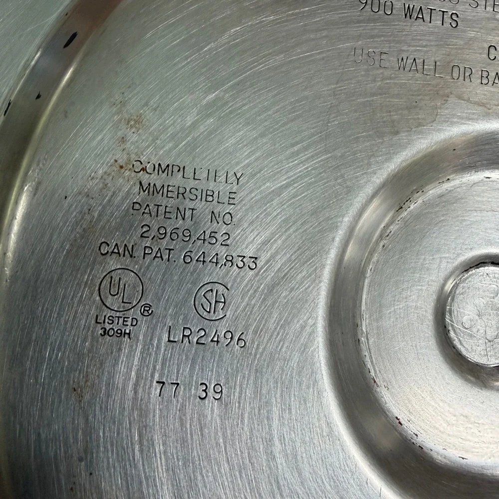 Liquid Core 17884 Stainless Steel Electric Skillet 900W Made in USA Tested